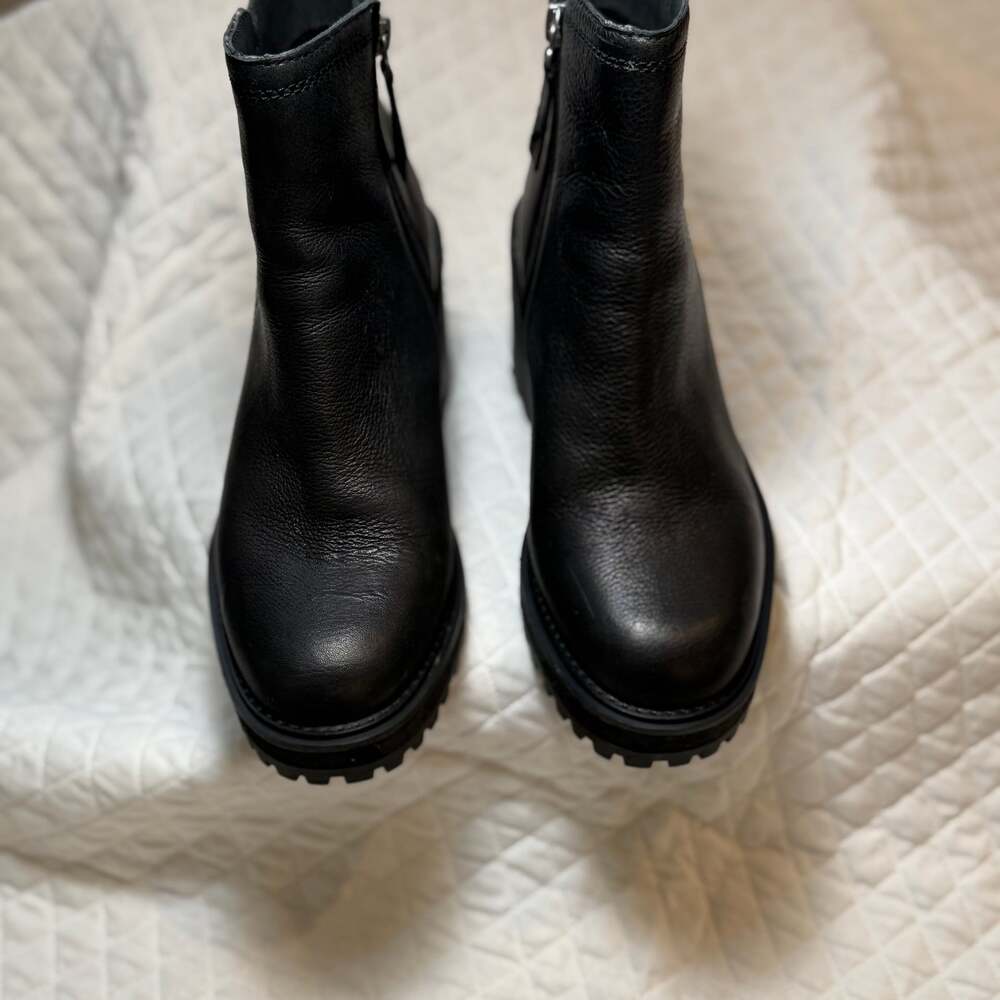 Zodiac Black Ankle Boots - Picture 9 of 10